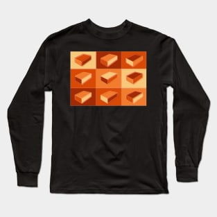 Orange is the new block Long Sleeve T-Shirt